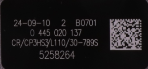 Common Rail Pump Shell Engraving