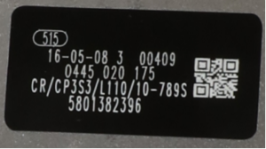 Common Rail Pump Shell Engraving