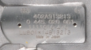 Common Rail Pump Shell Engraving