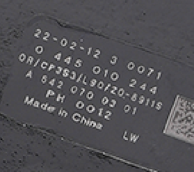 Common Rail Pump Shell Engraving