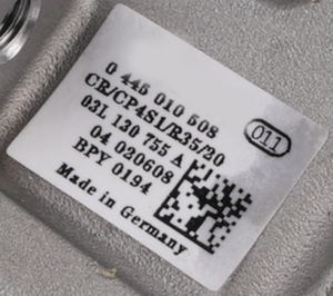 Common Rail Pump Shell Engraving