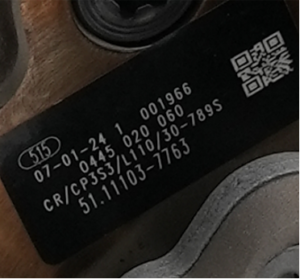 Common Rail Pump Shell Engraving