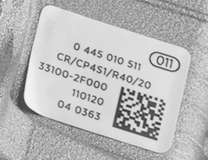 Common Rail Pump Shell Engraving