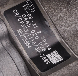 Common Rail Pump Shell Engraving