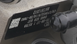 Common Rail Pump Shell Engraving