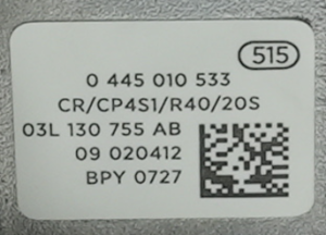 Common Rail Pump Shell Engraving