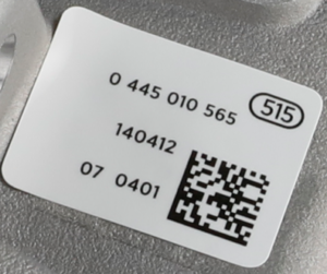 Common Rail Pump Shell Engraving